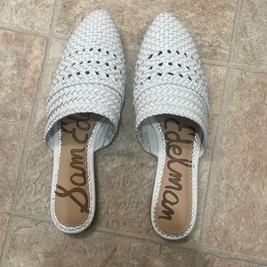 San Edelman White Natalya Shoes